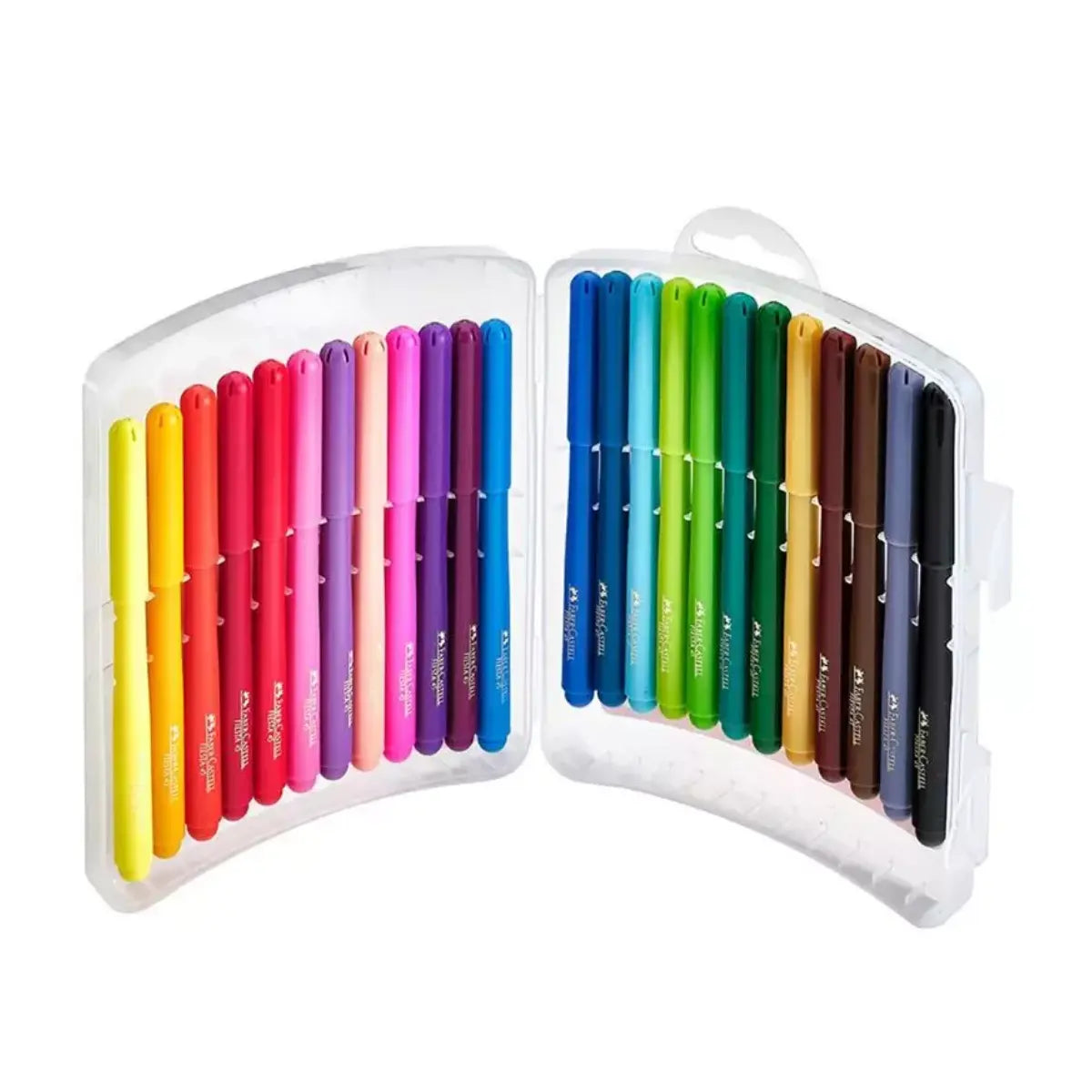 Plumones de Colores Faber Castell Fiesta 24 Pz - Faber Castell - detalle