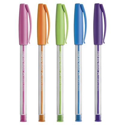 Bolígrafos Punta 1m Color Surtido Faber Castell Trilux 032 5Pz - Faber Castell - vista lateral