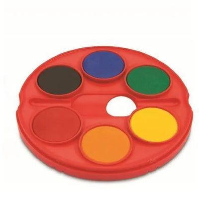 Acuarelas Jumbo Faber Castell Pastillas Colores Estuche 12 Pz - FaberCastell - uso
