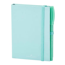 Set Mini Libreta Dibujo Verde Pastel + Pluma Faber Castell - Faber Castell