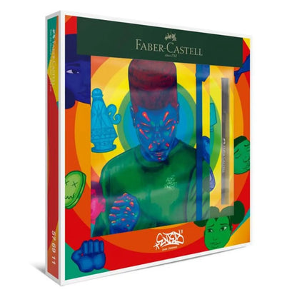 Libreta 160 hojas + Marcador Finepen Faber Castell Edición Entes - Faber Castell - accesorios