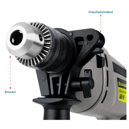 Rotomartillo Aksi 600W 1/2″ Gris – Taladro y Atornillador Aksi