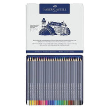 Lápices de Colores Acuarelables Faber Castell Profesional Goldfaber Aqua 24 Pz - Faber Castell - contenido