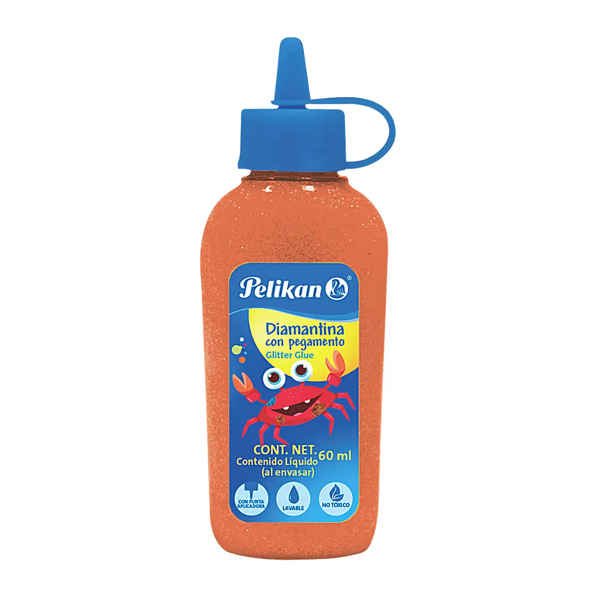 Pegamento Diamantina 60ml Pelikan Elegir Color Naranja - Pelikan