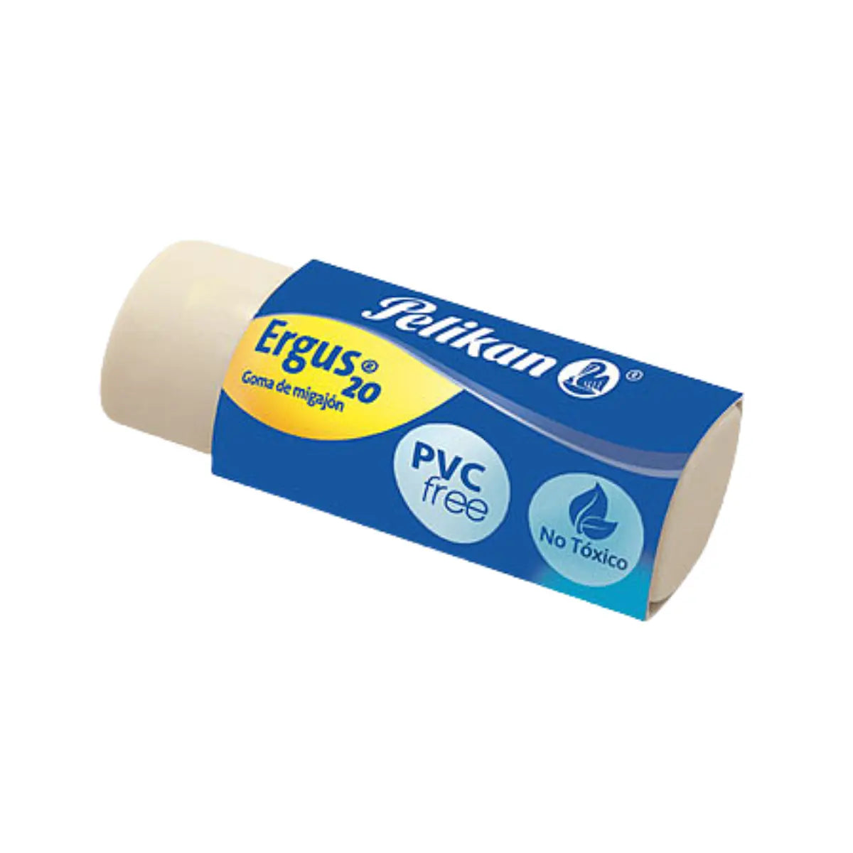 Gomas Borrador Migajón Ergus20 Pelikan 3 Piezas - Pelikan - empaque