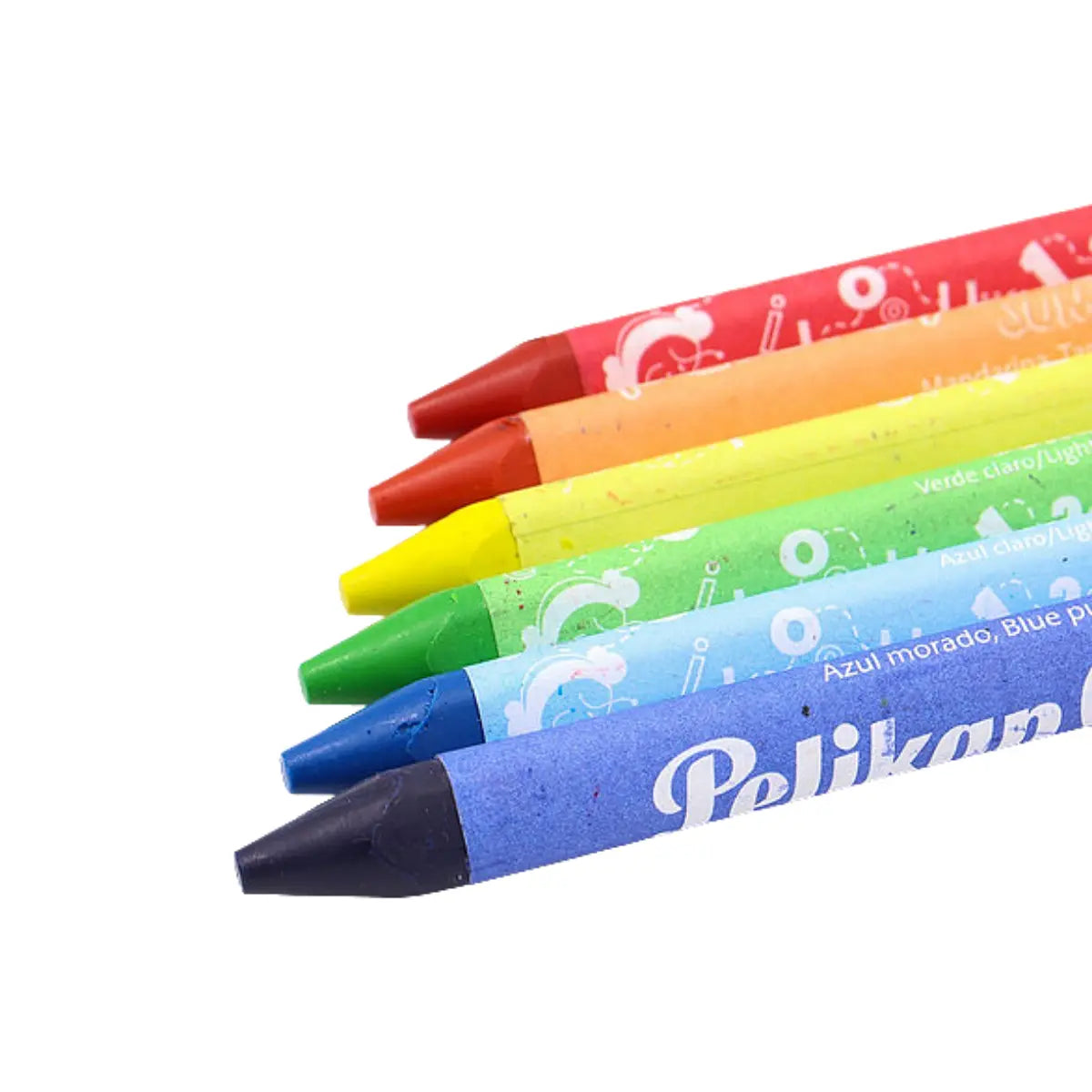 Crayones de Cera Jumbo Redondo Pelikan 6 Piezas - Pelikan - detalle