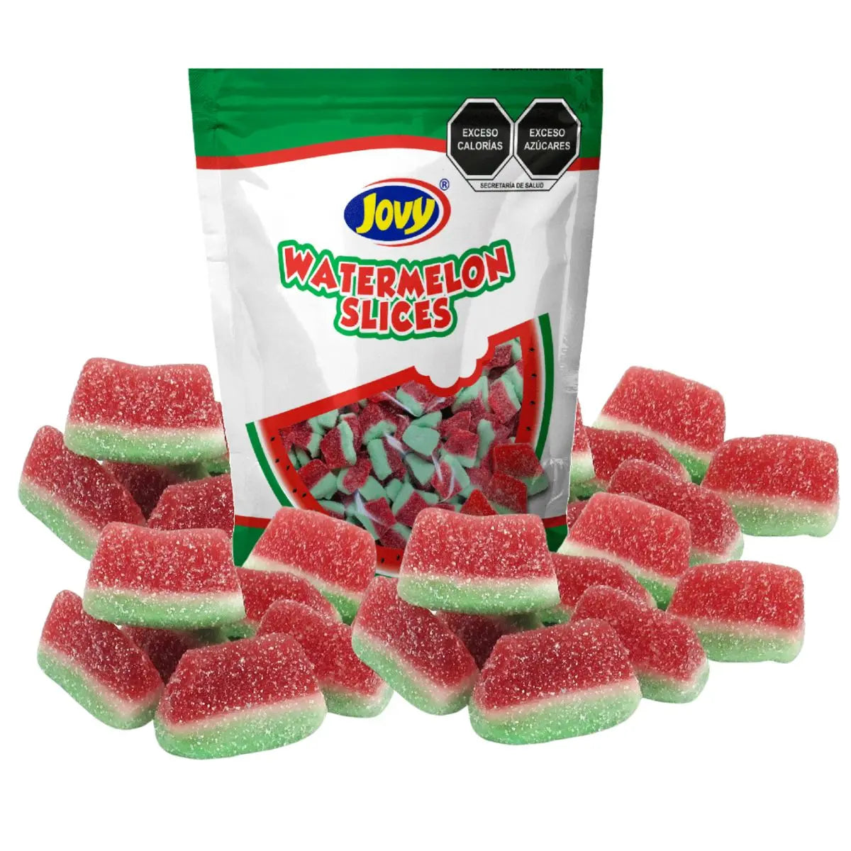 2 Pack Gomitas Rebana De Sandia Jovi 1kg C/u Acidita Y Dulce - Jovy - detalle