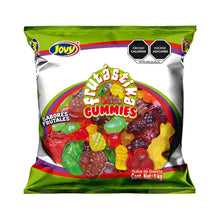 1 Kg Gomitas Frutal Jovy Sabores Frutales Bolsa Frutastika - Jovy - vista lateral