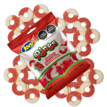 3 Pack Gomitas Aros Sabor Sandia Jovy Rings Aciditas 1kg C/u - Jovy