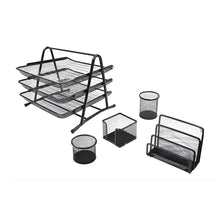 Juego De Escritorio Malla Mesh Organizador Azor - Azor - vista lateral