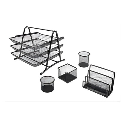 Juego De Escritorio Malla Mesh Organizador Azor - Azor - detalle
