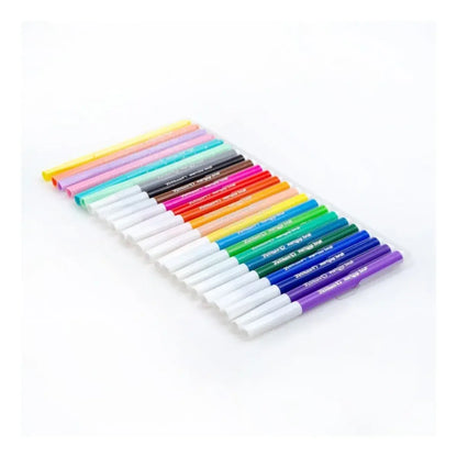 Plumones Lavables Incluye 6 Pastel Pelikan Markana Twist 24 Piezas - Pelikan - detalle
