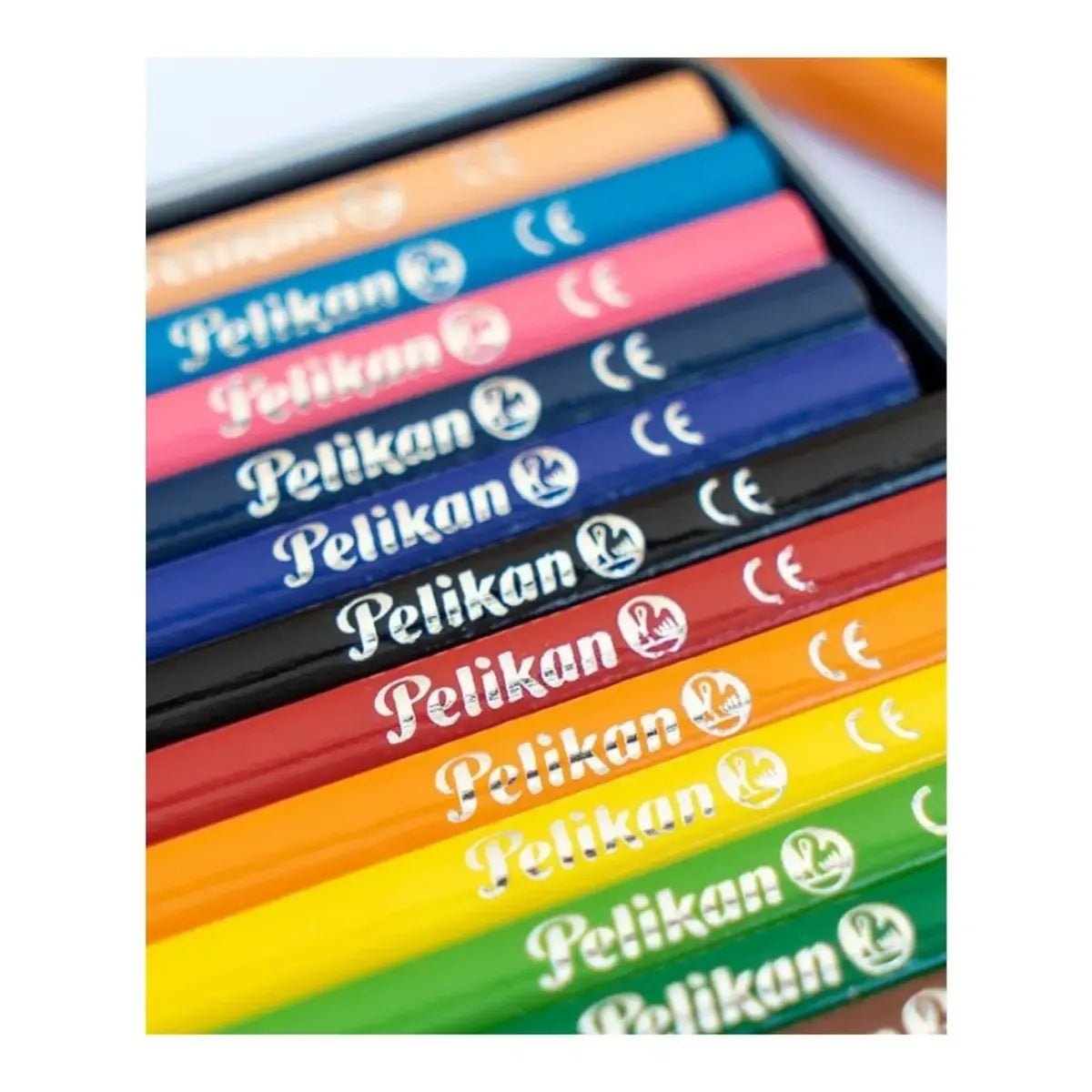 LPZ COLORES C/12 LARGOS (4MM) - Pelikan - vista lateral
