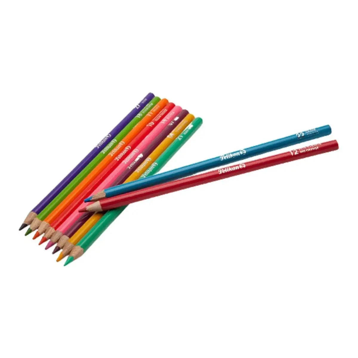 LPZ COLORES C/12 LARGOS (4MM) - Pelikan