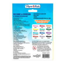 Plumones Marcadores Paper Mate Lavables Colores Surtidos 12 Piezas - Paper Mate - vista lateral
