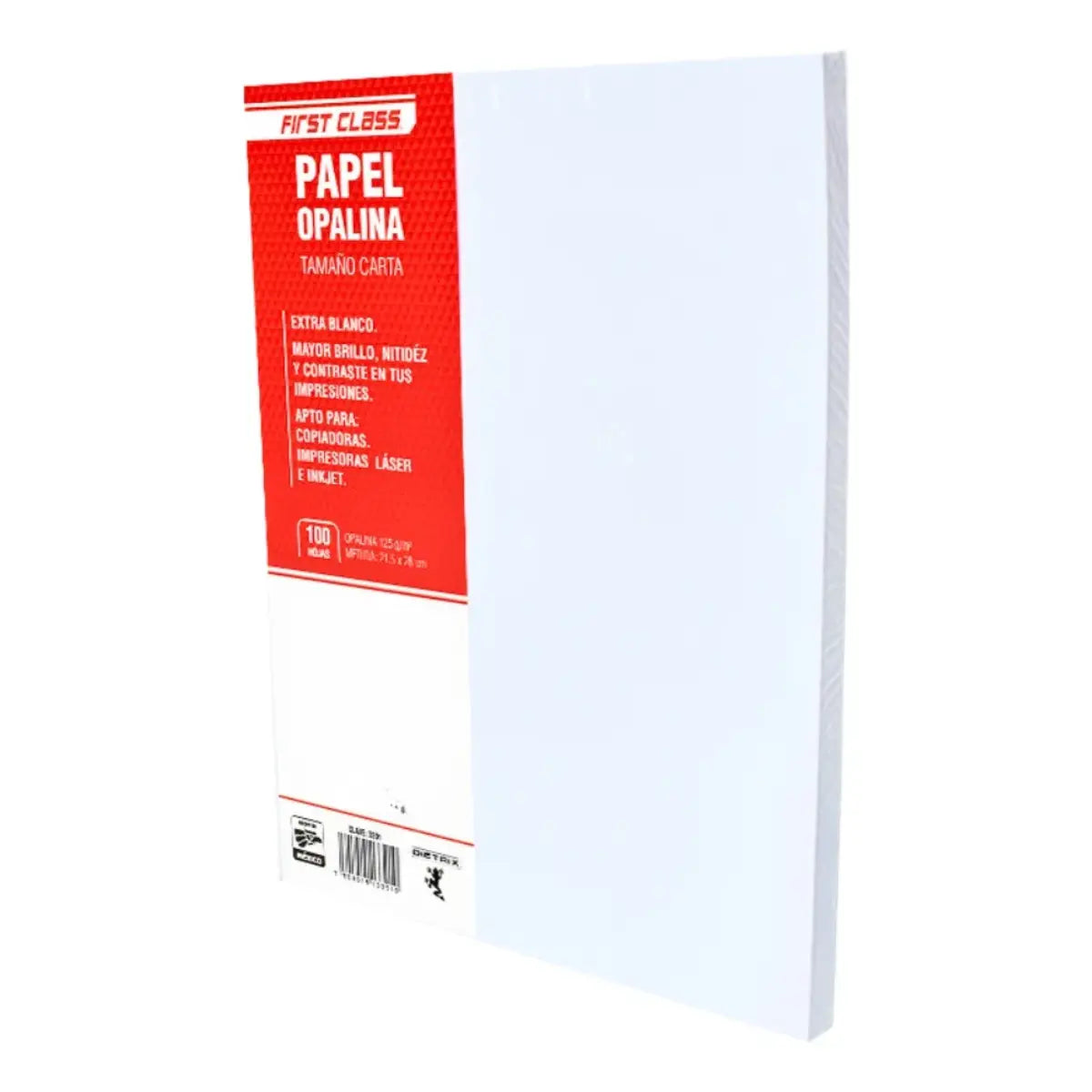 PAPEL OPALINA 100H CTA 125 g FIRST CLASS - First Class