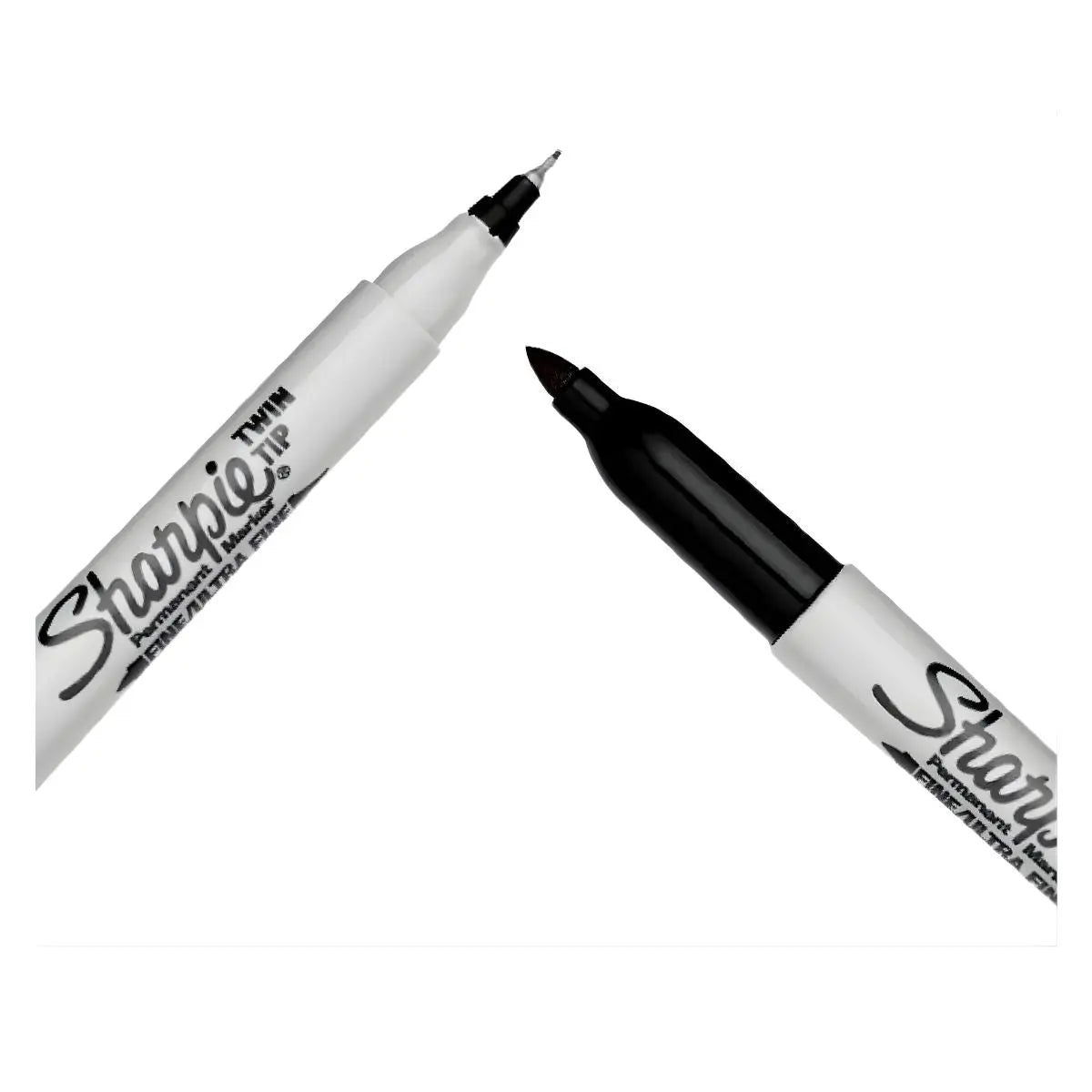 Marcador Permanente Sharpie Doble Punta Negro 12pzas 1805635 - Sharpie - vista lateral