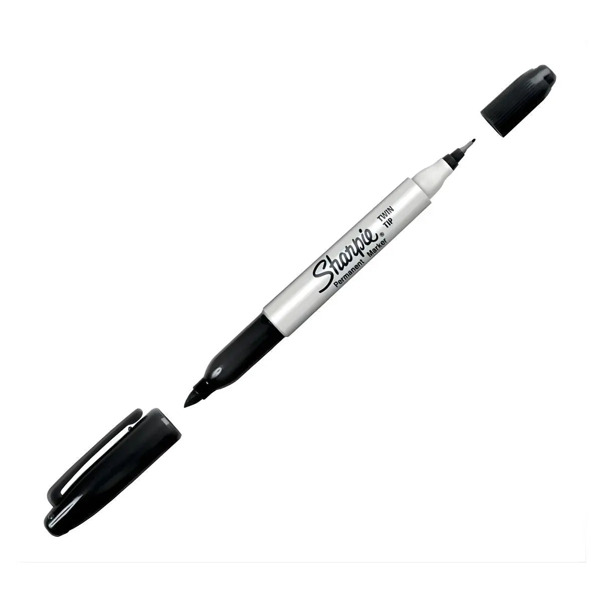 Marcador Permanente Sharpie Doble Punta Negro 12pzas 1805635 - Sharpie - vista trasera