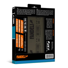 Kit 25 Hojas Lija Agua Grado 2000 9x11 Extra Fino Fandeli - Fandeli - vista lateral