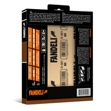 Kit 25 Lija Profesional Multiusos Grano 60 Grueso Fandeli - Fandeli - contenido
