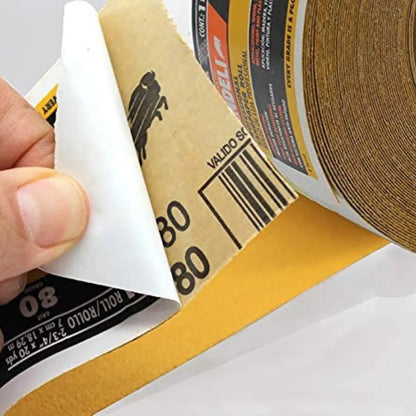 Rollo Lija Profesional Multiusos Grano 80 7cmx18m Fandeli - Fandeli - uso