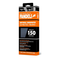Kit 25 Lija Profesional Yeso Paredes Grado Medio 150 Fandeli - Fandeli - accesorios