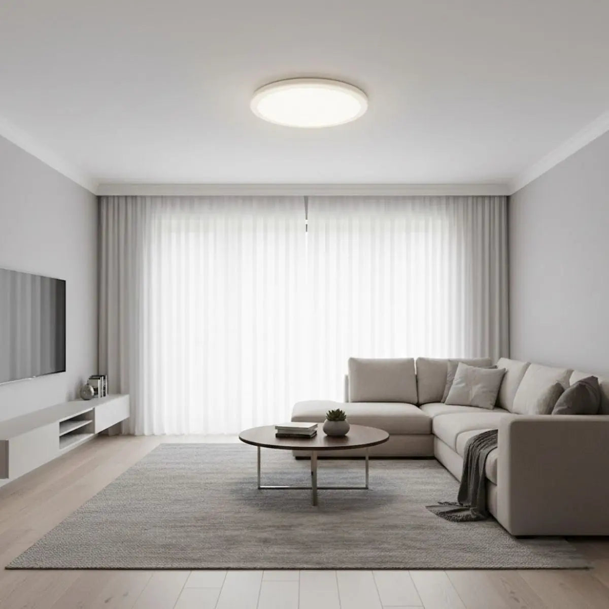 Empotrado Circular con Base Ajustable 24 W Luz Blanca Adir - Adir