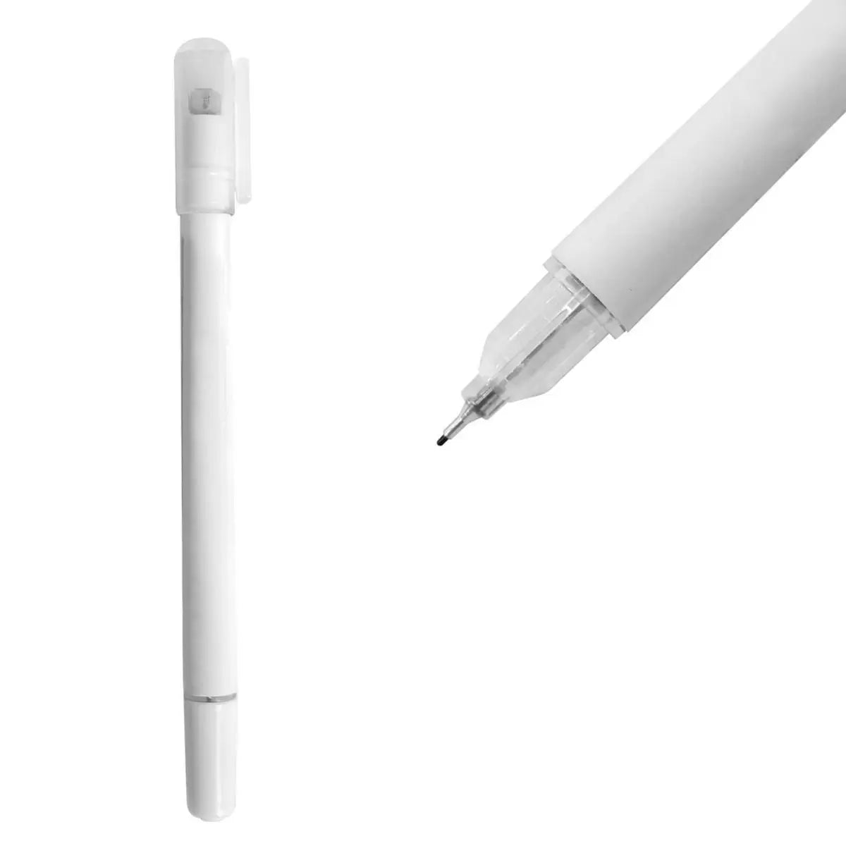 10pzs Boligrafo Plastico For Promotional Punto Fino - For Promotional - vista lateral
