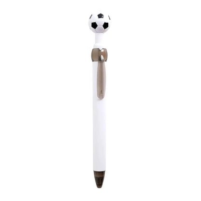10pzs Boligrafo Plastico For Promotional Clip Forma Balon Soccer - For Promotional - empaque