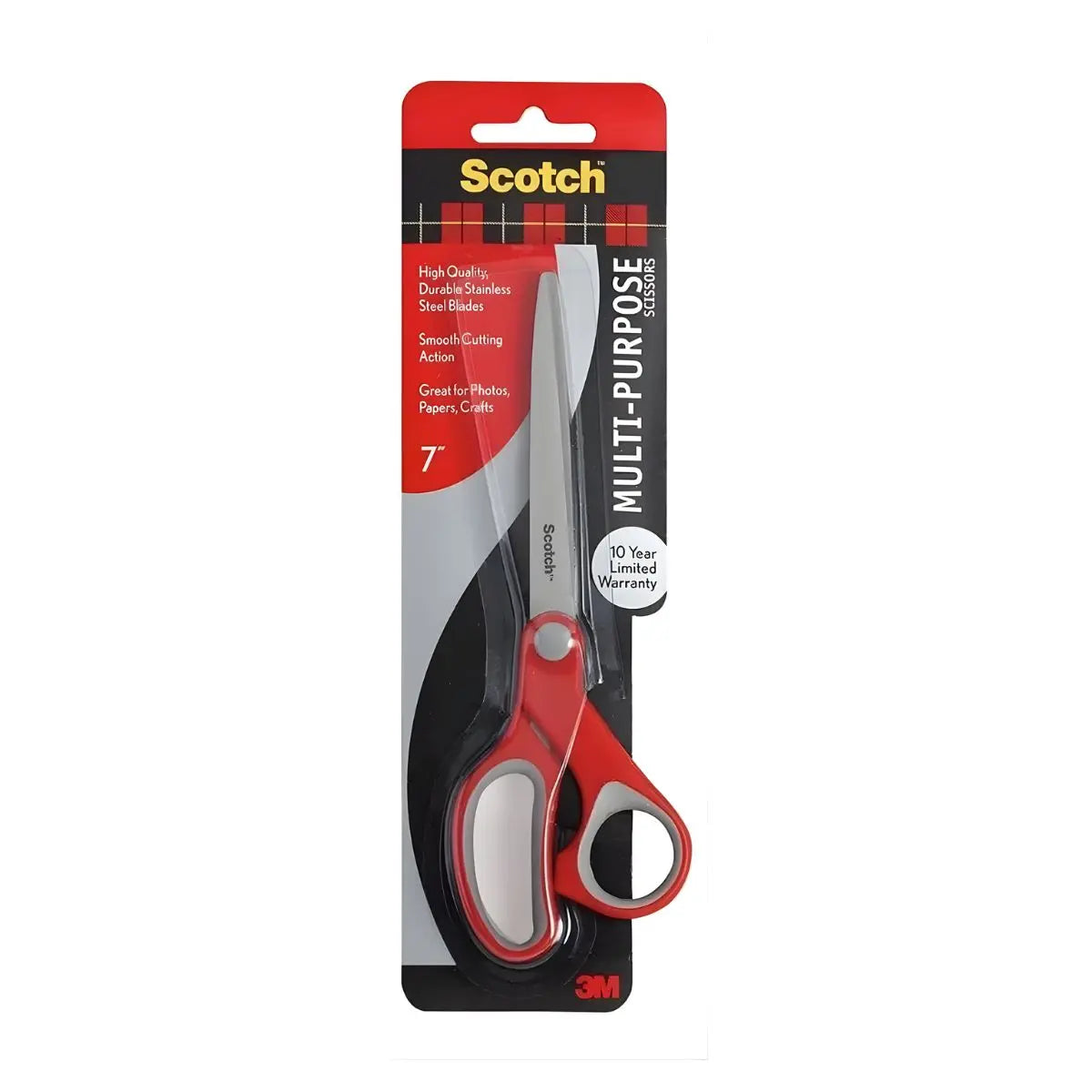 Tijeras 3M Multiusos 7 Scotch - 3M - vista trasera