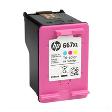 Tinta HP Original 667 XL Ink Advantage Tricolor - HP - detalle