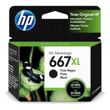 Kit 2 Cartuchos Tinta Hp 667 Xl Ink Advantage Negro Tricolor - HP - vista lateral