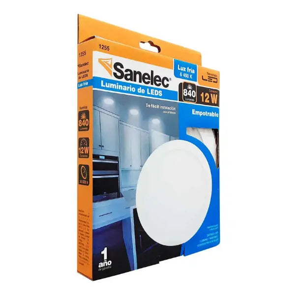 Lámpara circular 12W 24 leds Sanelec - Sanelec