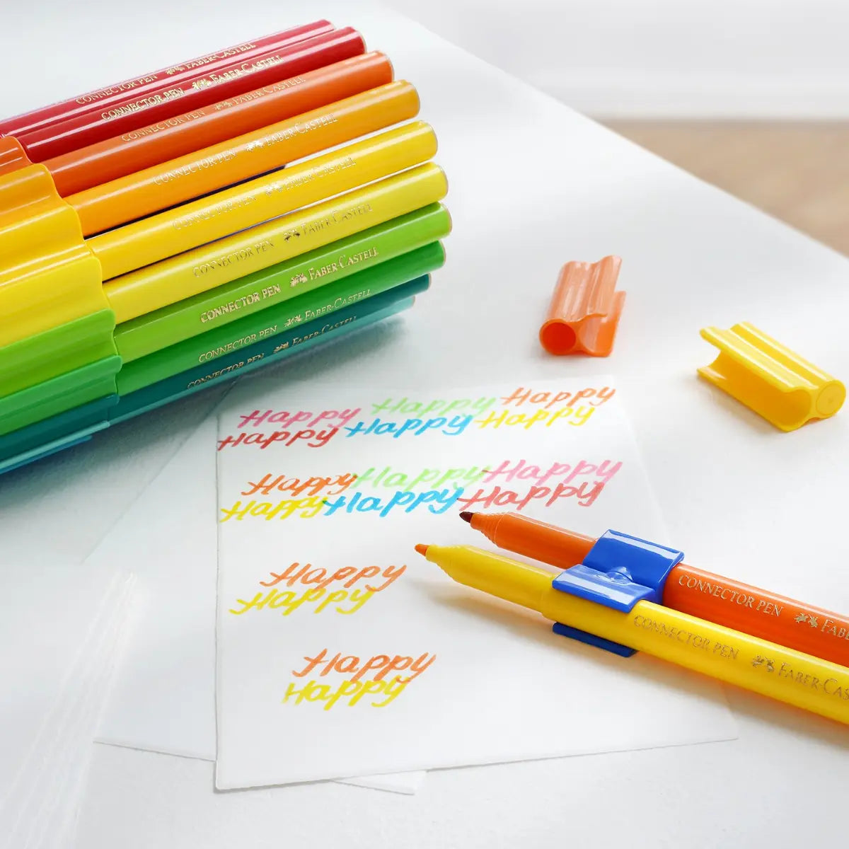 Plumones Faber Castell Estuche Camión 33 Pz - Faber Castell - uso