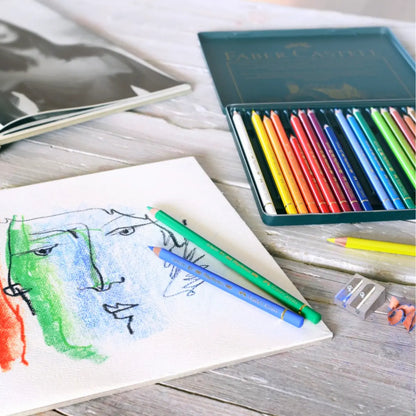 Lápices de Colores Faber Castell Polychromos Profesionales Premium 24 Pz - Faber Castell - uso