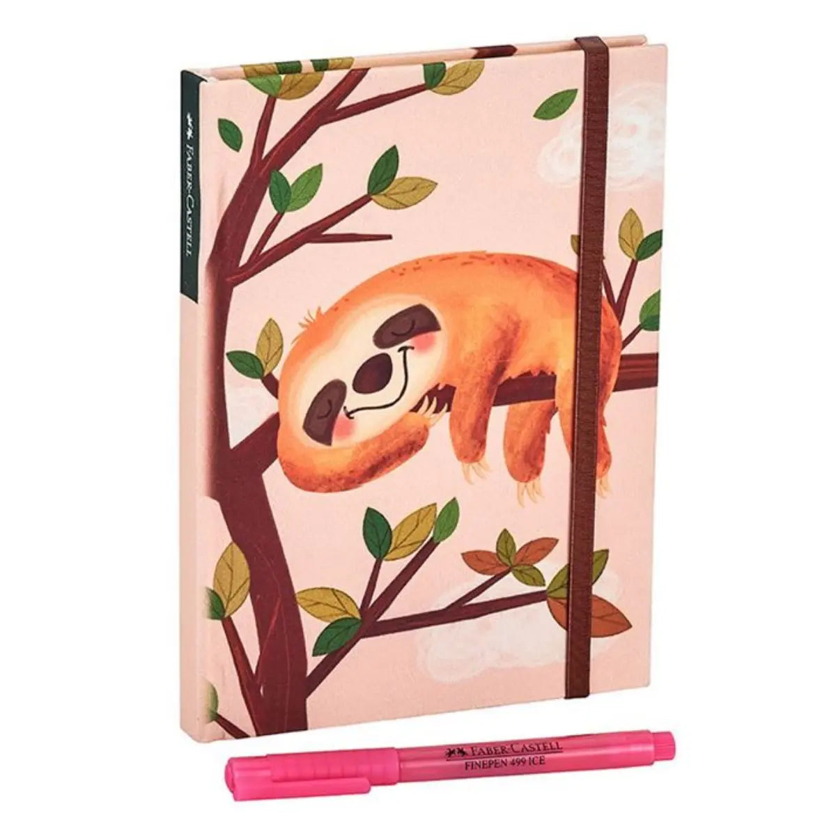 Libreta 160 hojas + Marcador Finepen Faber Castell Edición Osos - Faber Castell - detalle