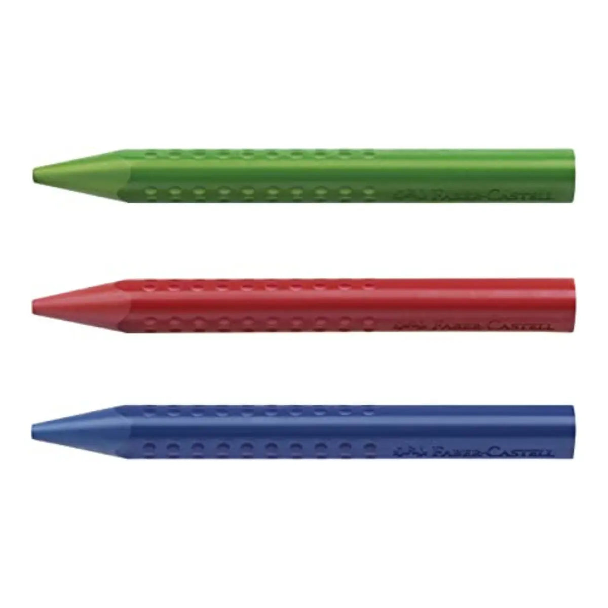 Crayones Jumbo Borrable Faber Castell Grip Triangular 24 Pz - Faber Castell - vista trasera