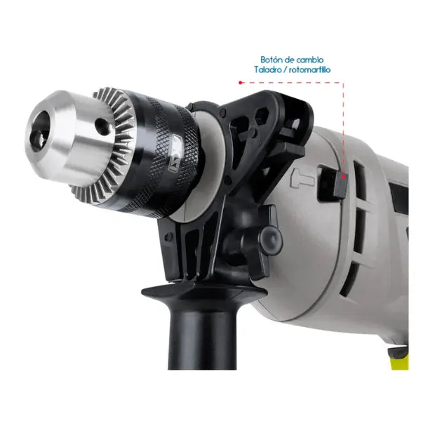 Rotomartillo Aksi 500W 3/8″ Gris Taladro y Atornillador Aksi