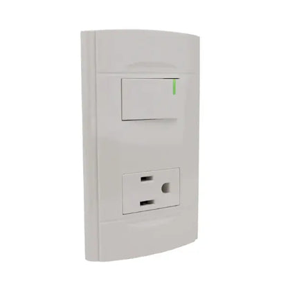 Placa Roma apagador y contacto Sanelec - Sanelec - detalle
