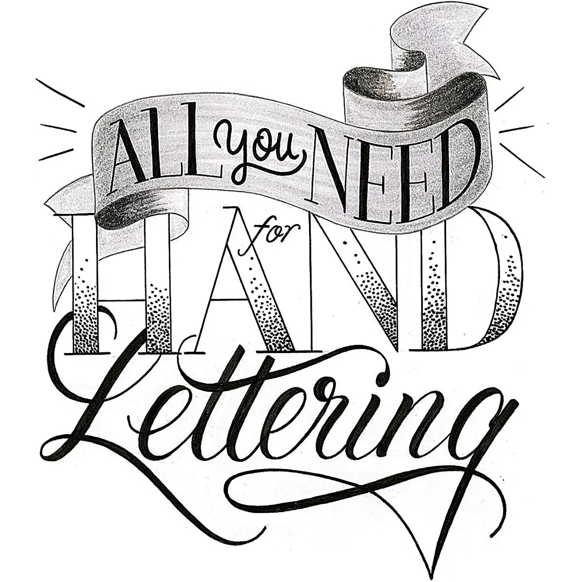 Faber-Castell Pitt Artist Pen Hand Lettering For Beginners Set - Hand Lettering 101 with 7 Pitt Lettering Pens - Faber Castell - empaque