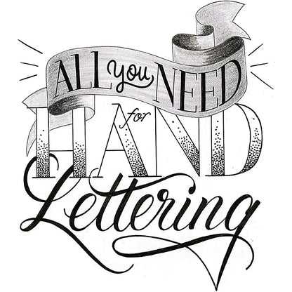 Faber-Castell Pitt Artist Pen Hand Lettering For Beginners Set - Hand Lettering 101 with 7 Pitt Lettering Pens - Faber Castell - empaque