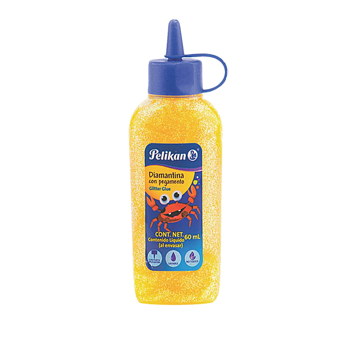 Pegamento Diamantina 60ml Pelikan Elegir Color Amarillo - Pelikan