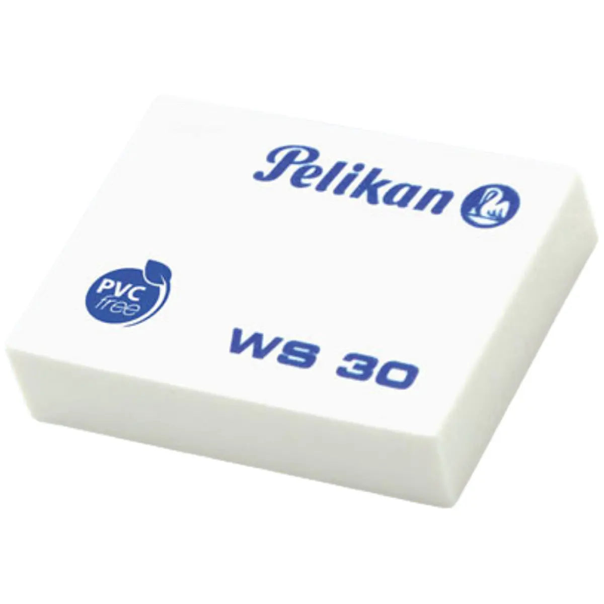 Gomas Borrador Plástica Ws30 Blanca Lápiz Escolar Pelikan 30 Piezas - Pelikan - detalle