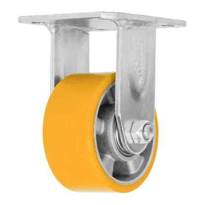 RODAJA ALUMINIO PU NARANJA FIJA 4" - Dogotuls - detalle