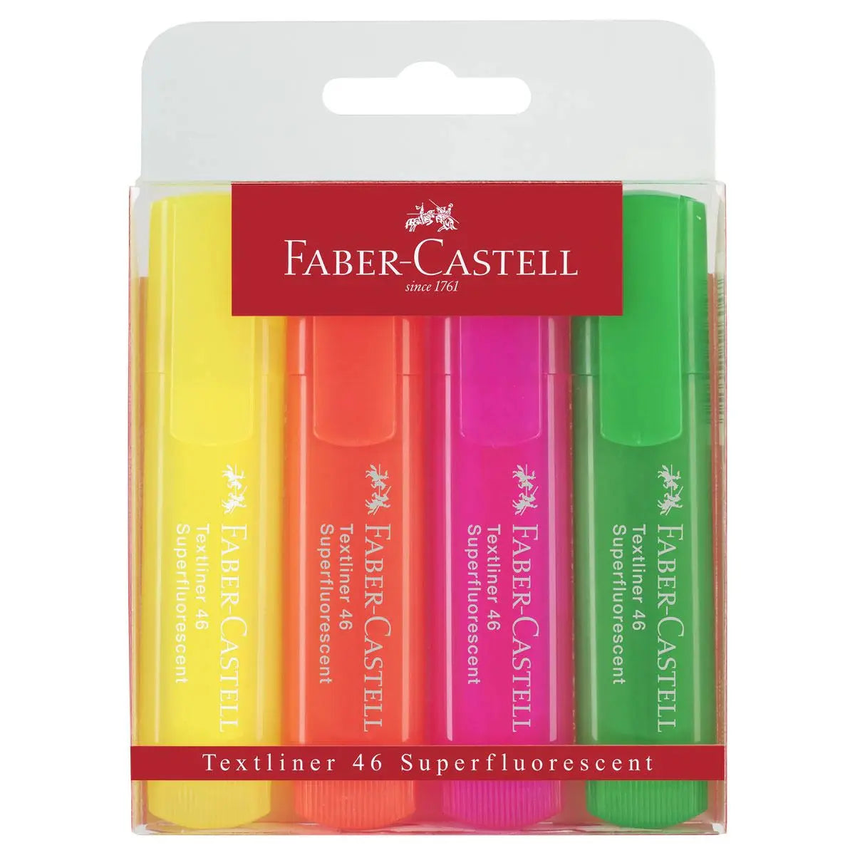 Faber-Castell Wallet of 4 ICE Texdtliners - Faber Castell - accesorios