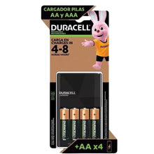 Cargador Pilas Aa Y Aaa Duracell Incluye 4 Pilas Recargables - KCTS