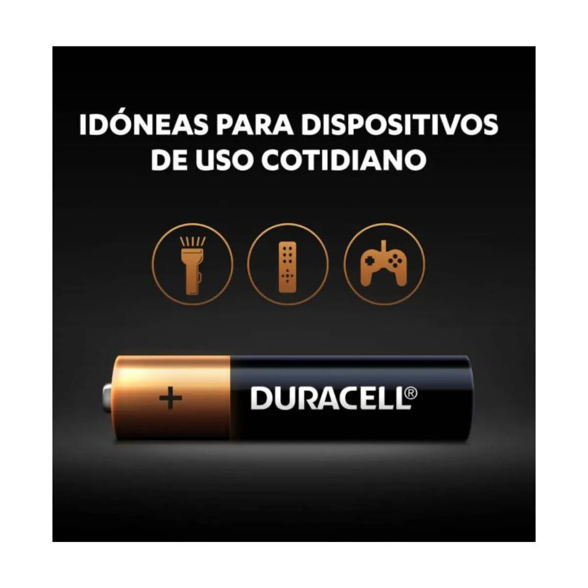 Tira de 6 pilas Duracell AAA Alcalinas - Duracell