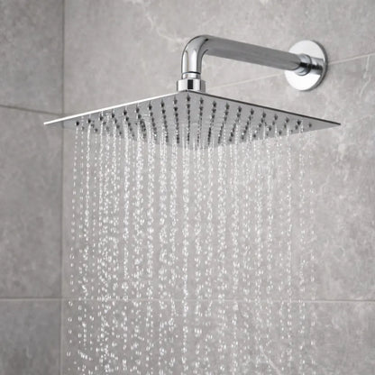 Regadera Cuadrada 6" Acero Inox Deluxe Cnx - CNX