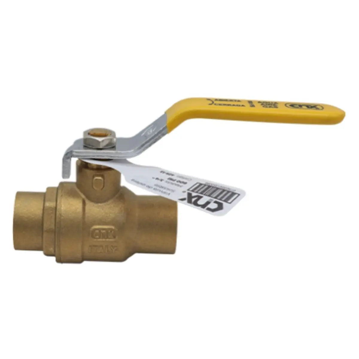 Valvula Esfera Soldable 3/4" CNX 600 psi Palanca - CNX - detalle