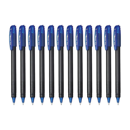 12 Boligrafos Tinta Gel Liquida Pentel Energel Stick 0.7mm Azul - Pentel - detalle